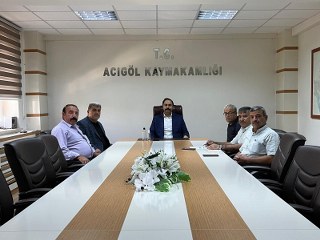 Kaymakamımız Sn. Alperen CELEPCİ Başkanlığında Haziran ayı Köylere Hizmet Götürme Birliği Encümen Toplantısı gerçekleştirildi.